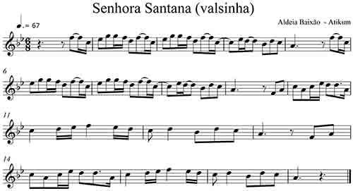 Senhora Santana (valsinha)