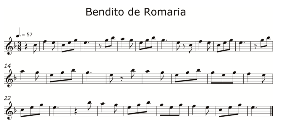 Bendito de Romaria