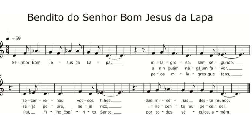 Bendito do Senhor Bom Jesus da Lapa