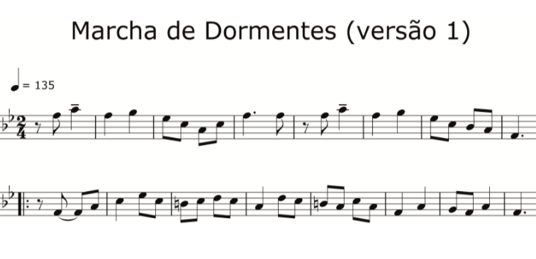 Marcha de Dormentes 1