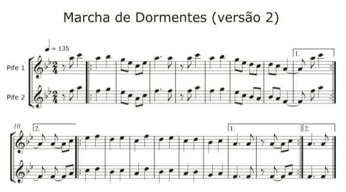 Marcha de Dormentes (versão 2)