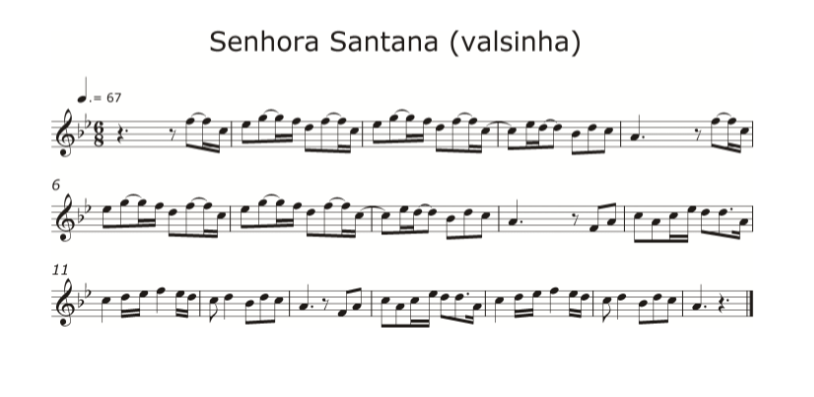 Senhora Santana (valsinha)