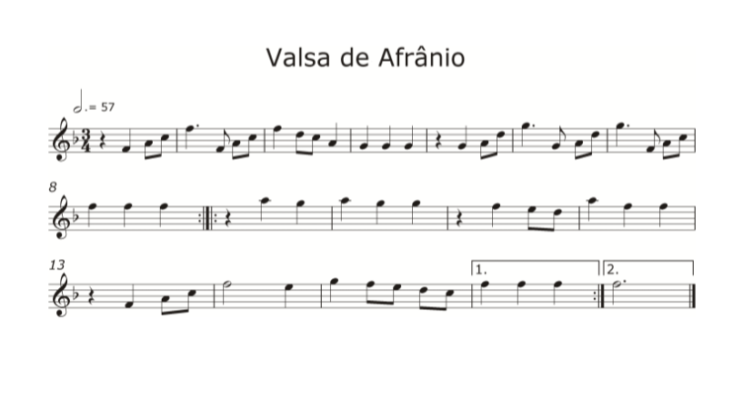 Valsa de Afrânio